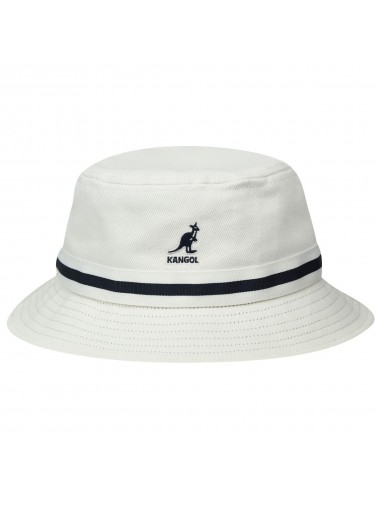 Kangol Stripe Lahinch White